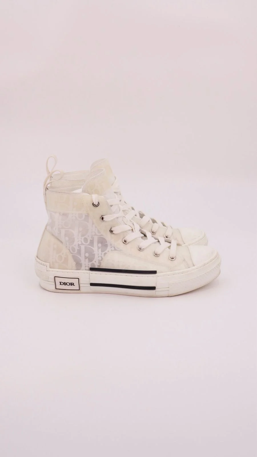 Dior B23 High Triple White 