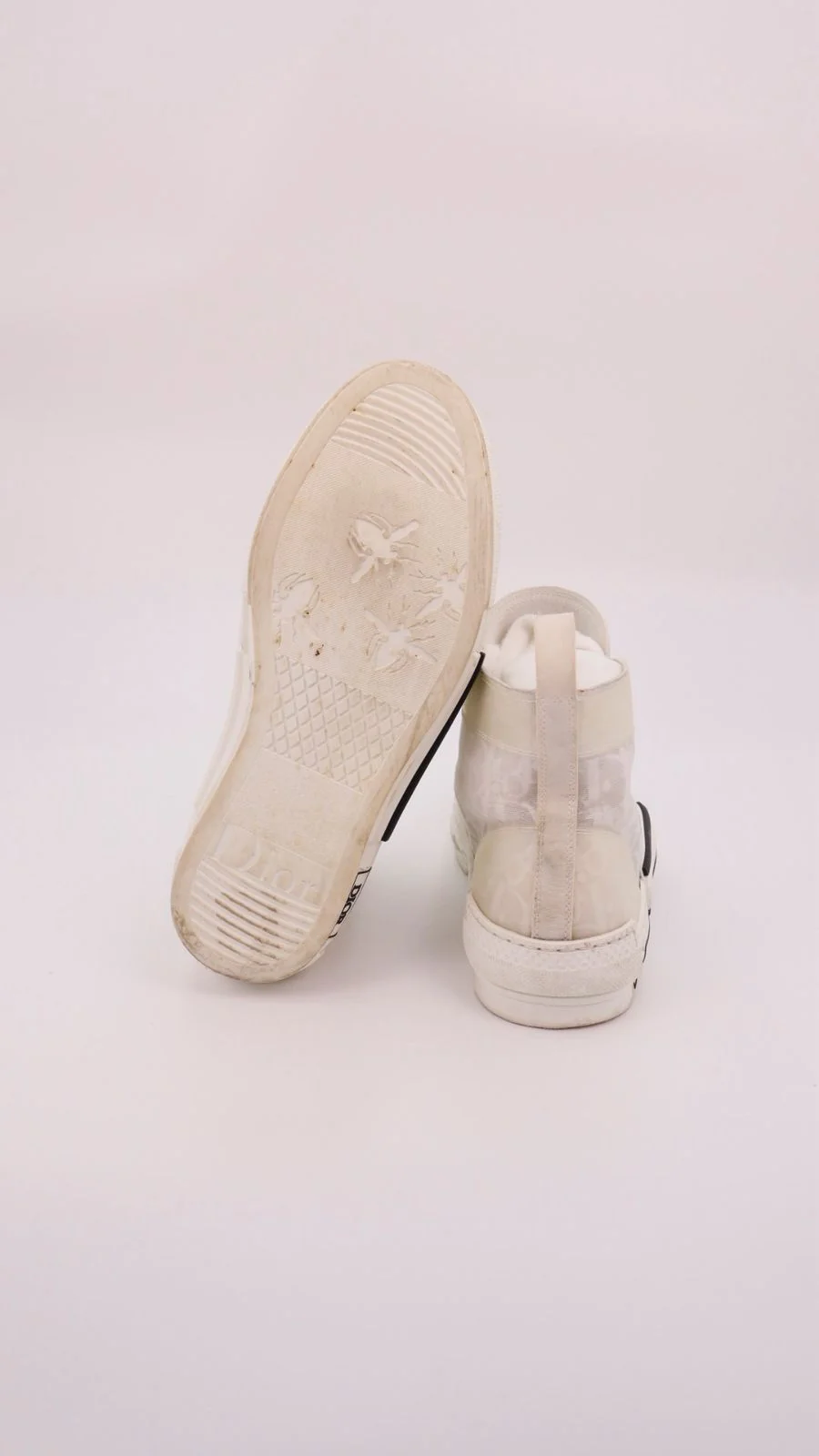 Dior B23 High Triple White  - Imagen 3