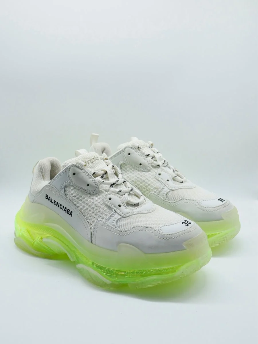 Balenciaga Triple S Green Sole  - Imagen 1