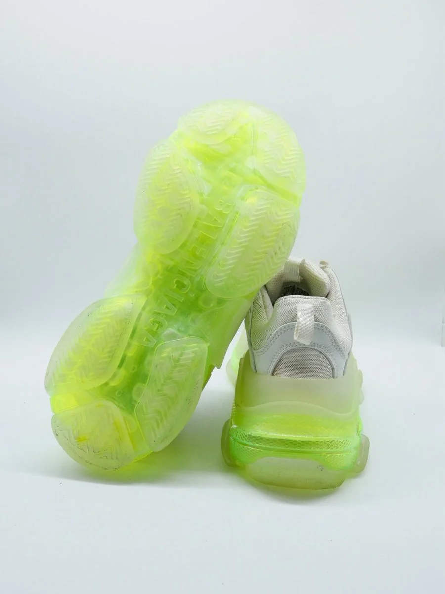 Balenciaga Triple S Green Sole  - Imagen 3