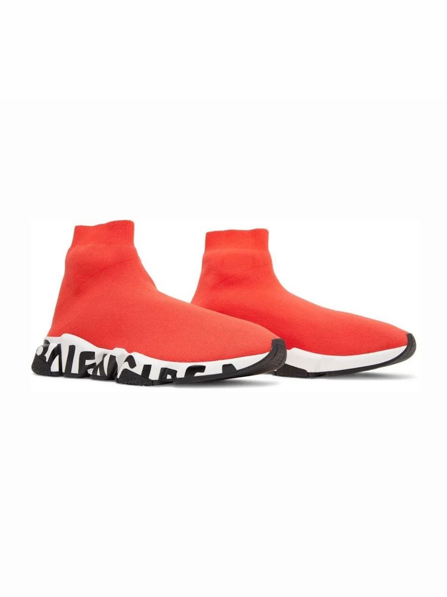 Balenciaga Speed Red Grafity 