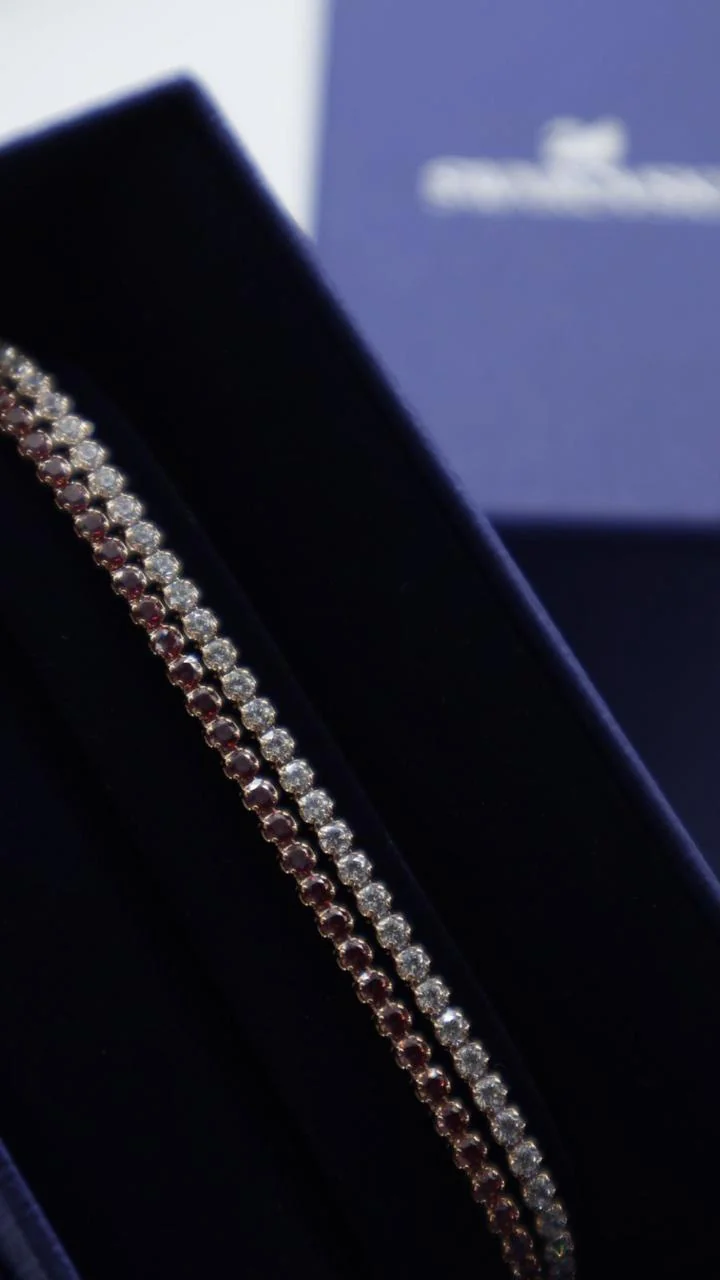 Pulsera Doble Swarovski  - Imagen 1