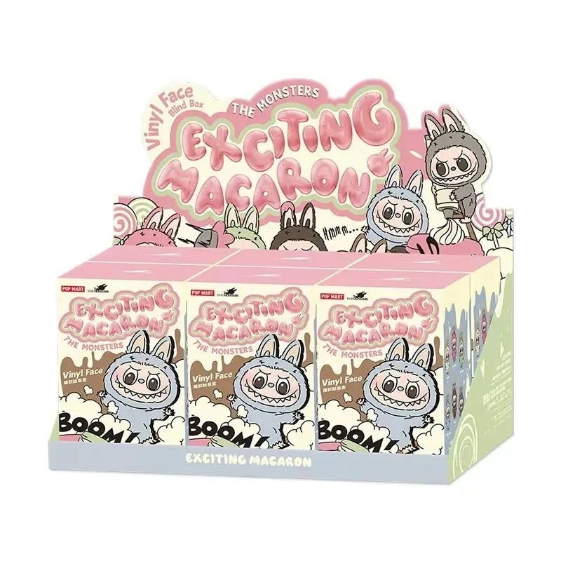 Caja De 6 Pz Labubu Exciting Macaron