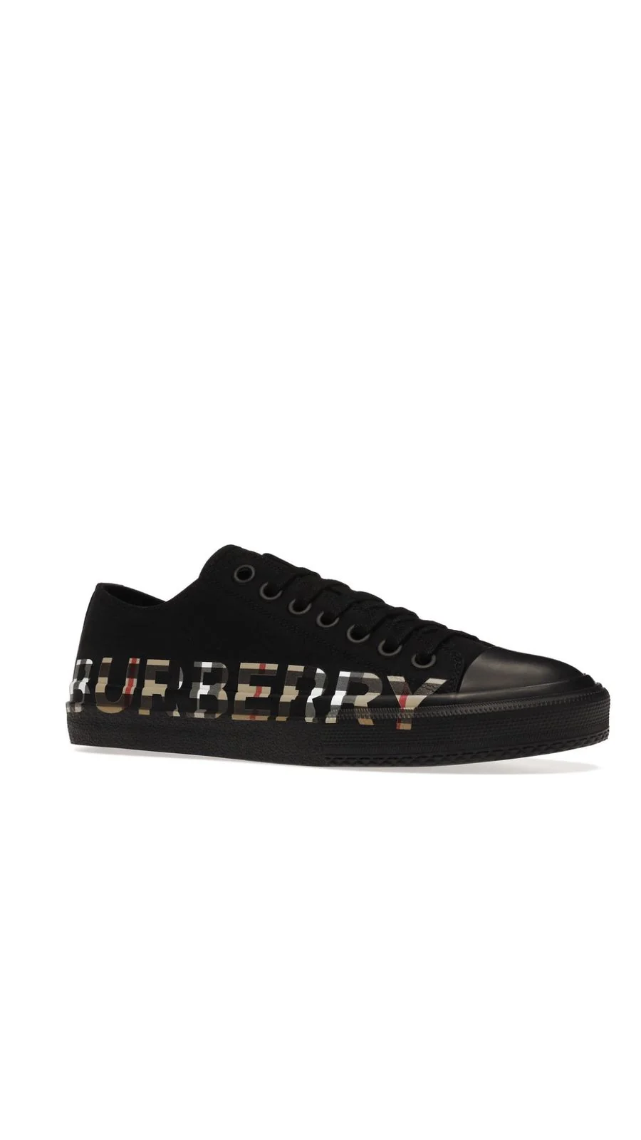 Burberry Negro Logo Low - Imagen 1