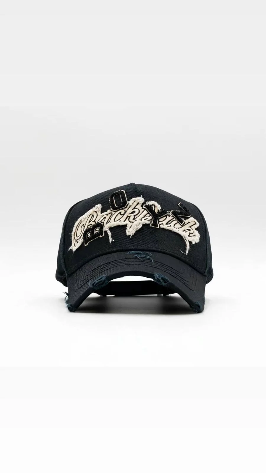 Gorra Backpack Boyz – Black Distressed Edition