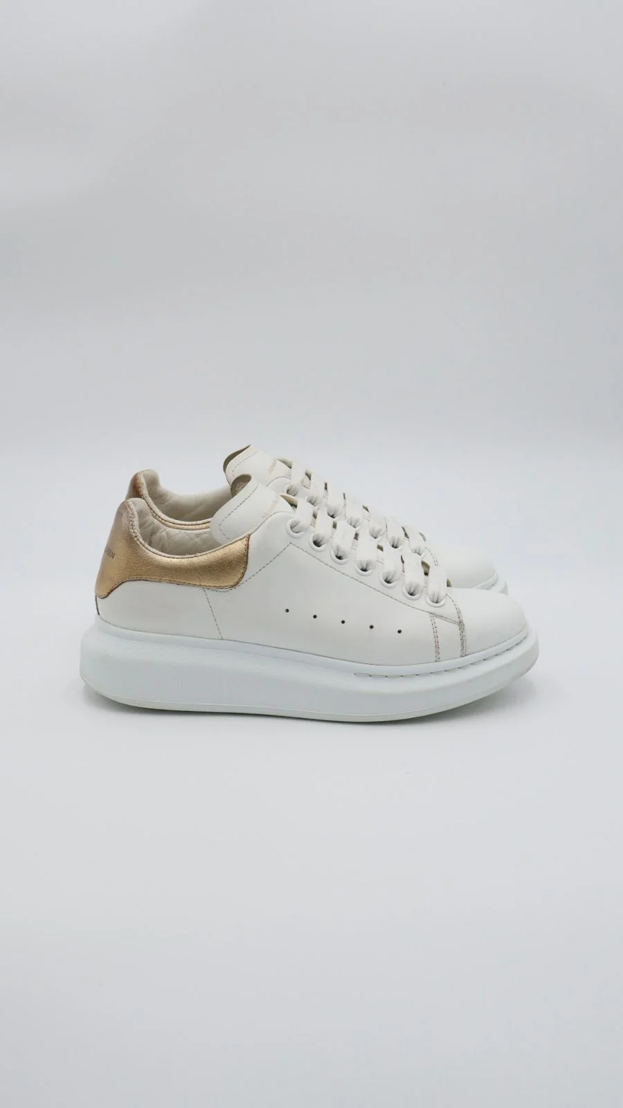 Alexander Mcqueen White Gold