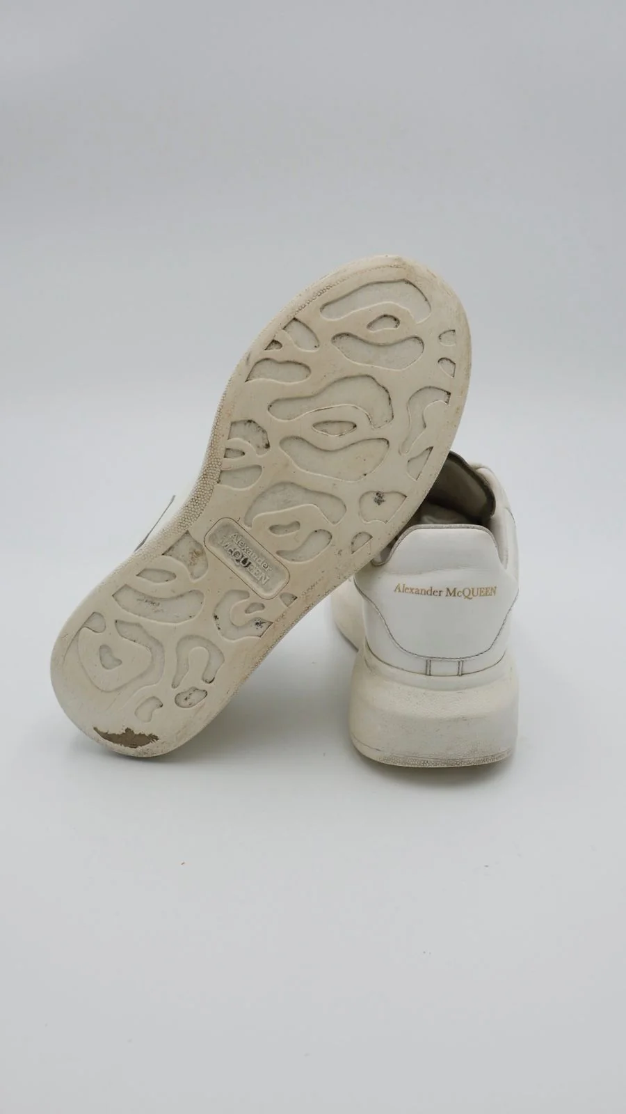 Alexander Mcqueen Triple White - Imagen 3