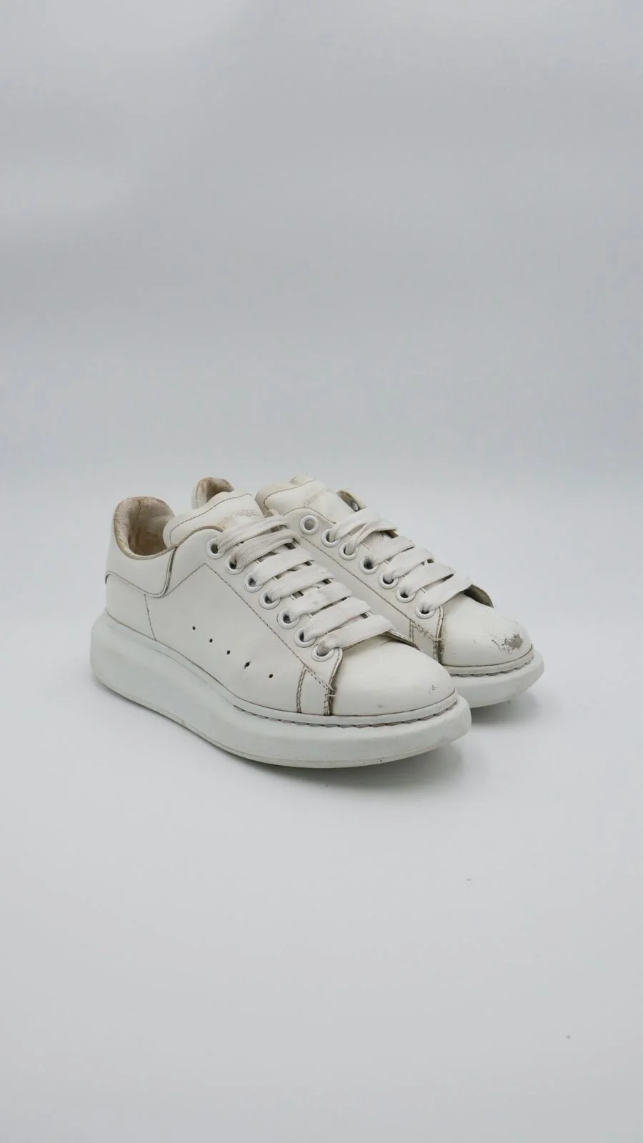 Alexander Mcqueen Triple White - Imagen 1