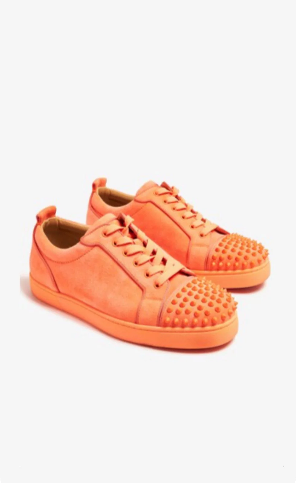 Louboutin Low Gamuza No Box  - Imagen 1