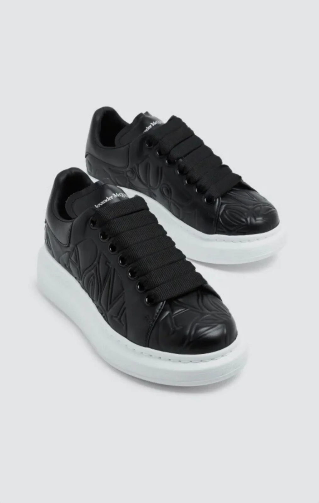 Alexander Mcqueen Black Logo - Imagen 2