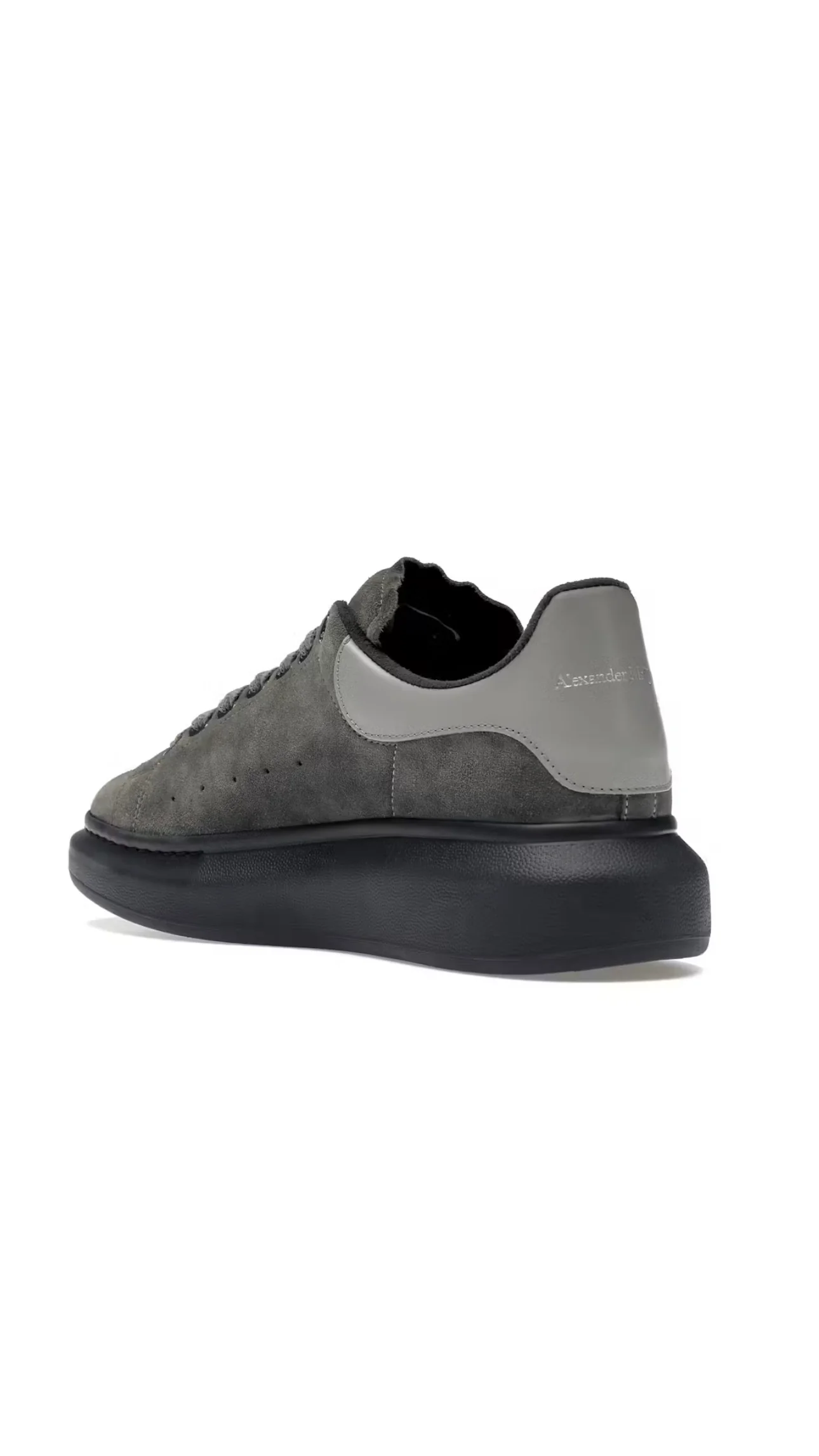 Alexander Mcqueen Grey Suede  - Imagen 3
