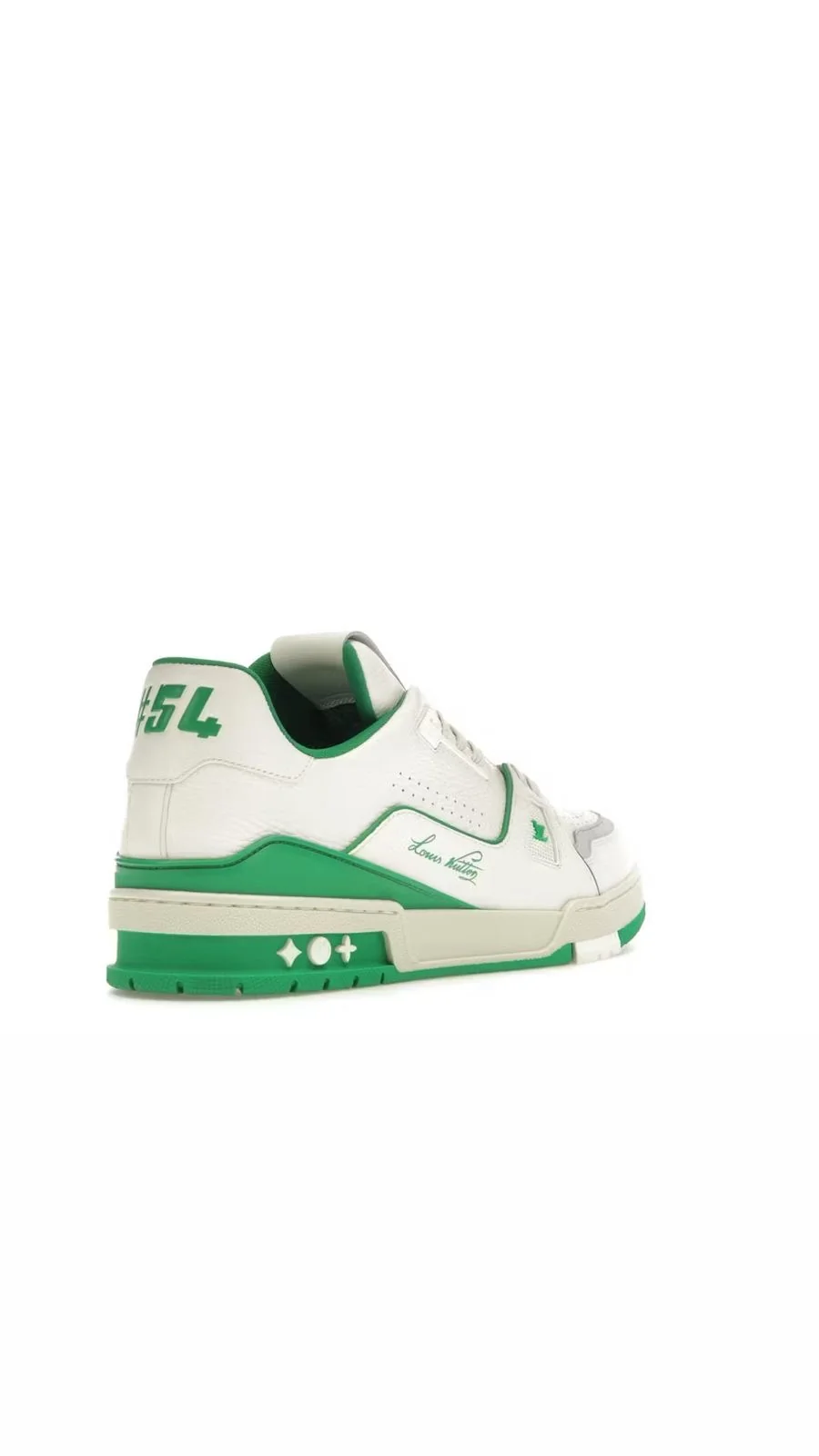 Louis Vuitton Trainer #54 Green Script  - Imagen 2
