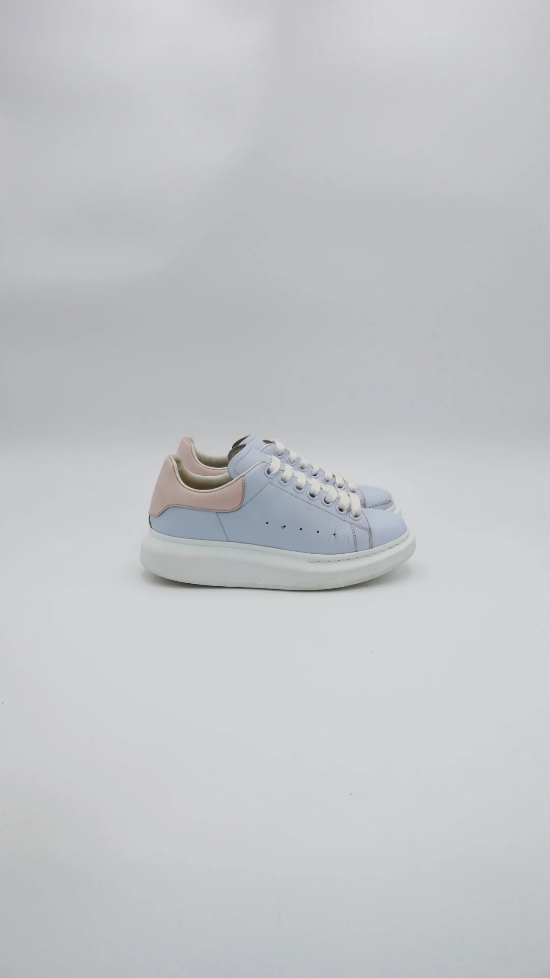 Alexander Mcqueen Blue Pink