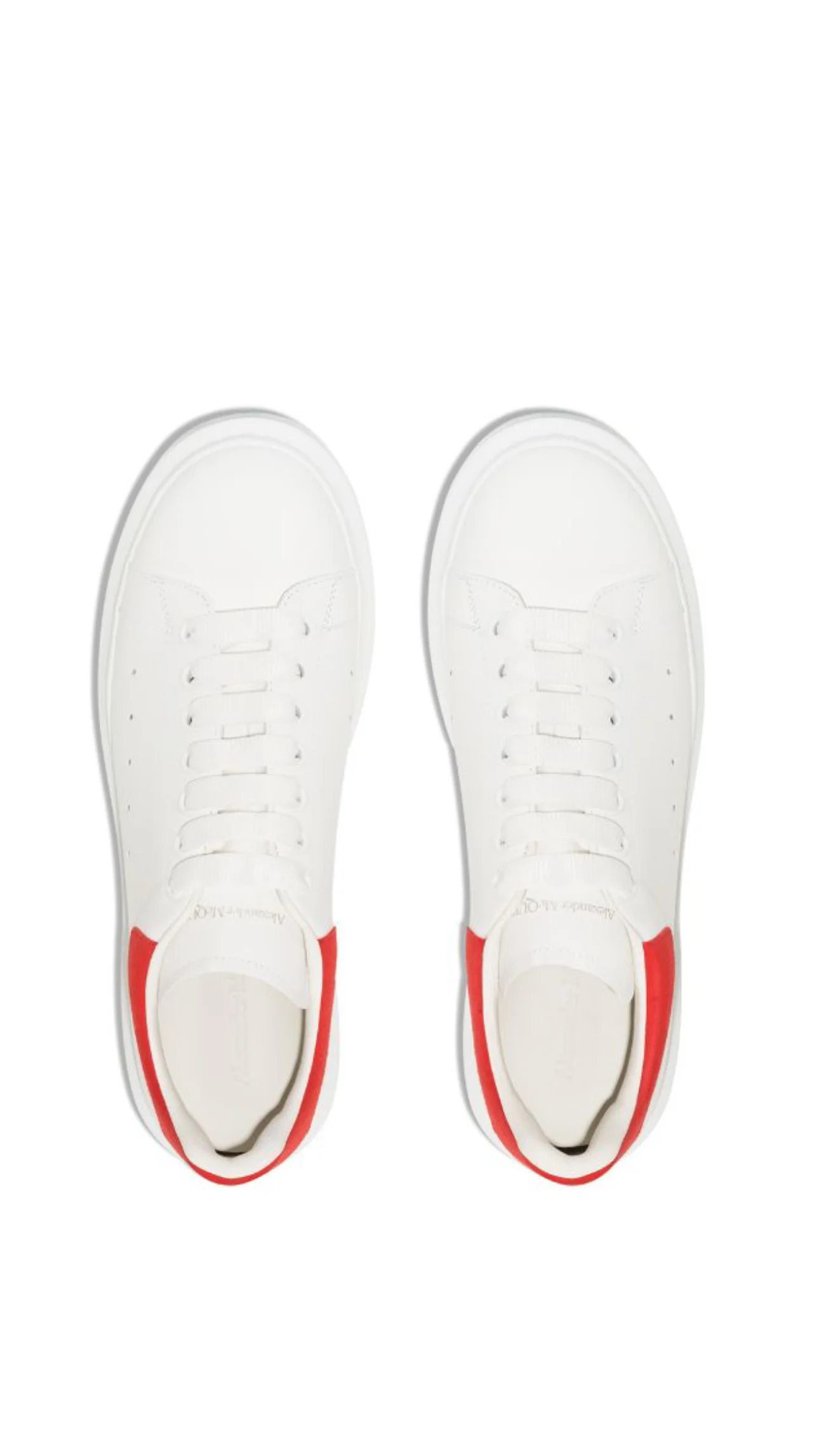 Alexander Mcqueen Red Suede  - Imagen 1