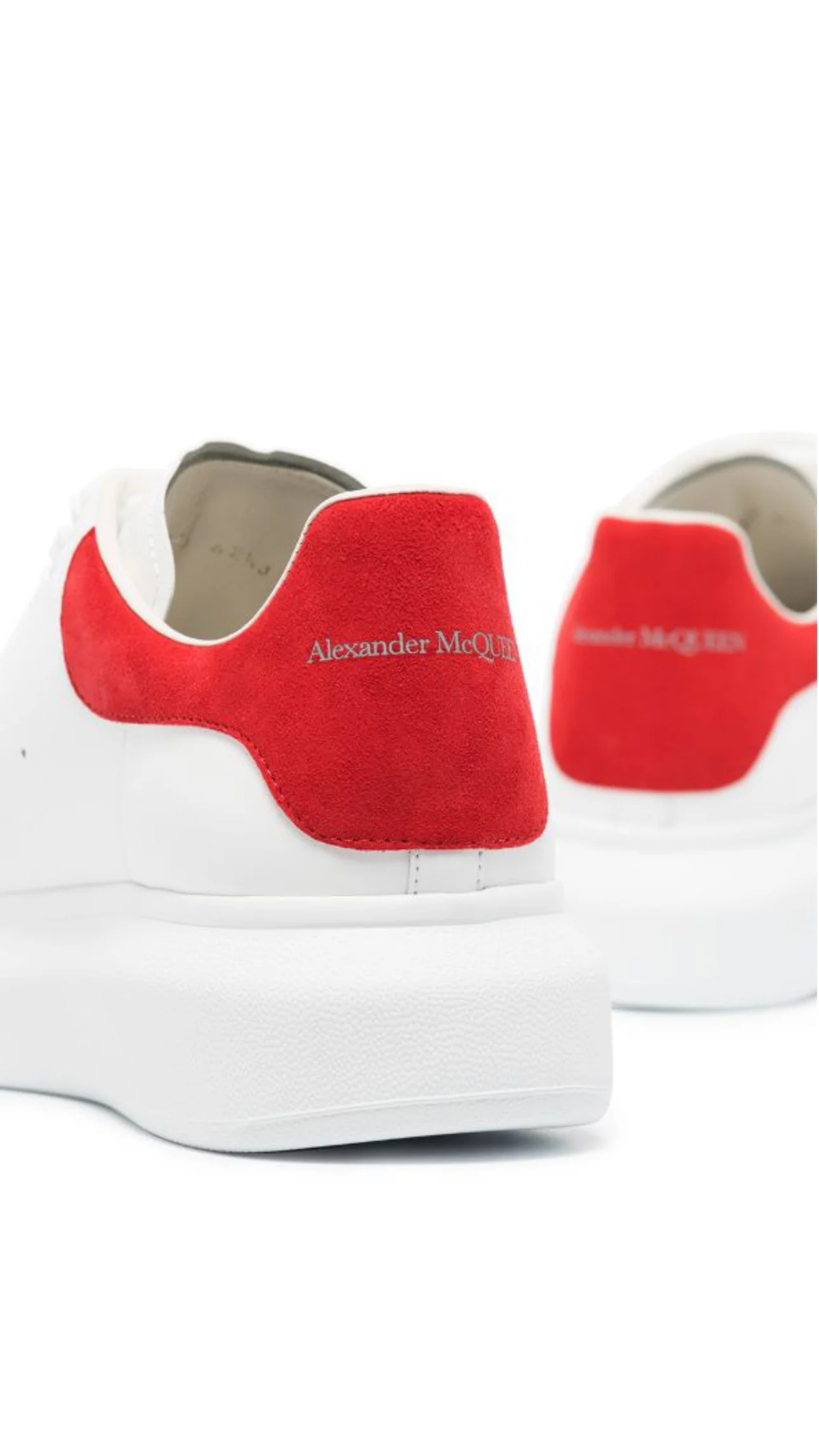 Mcqueen Red Suede - Imagen 2