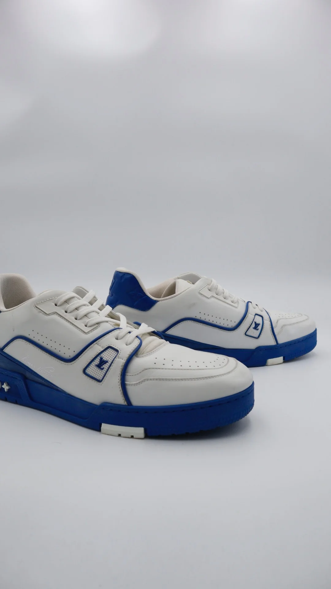 Louis Vuitton Trainer White Blue - Imagen 3