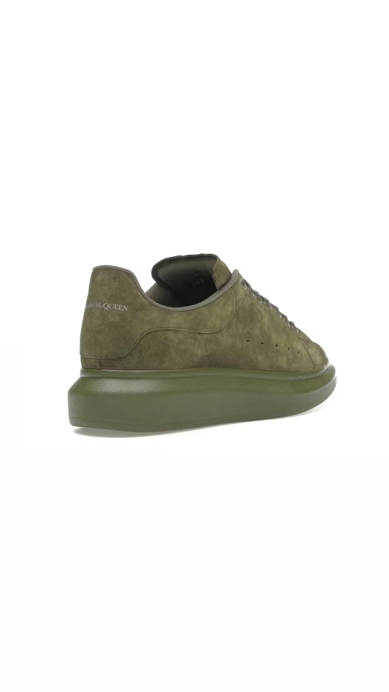 Mcqueen Green Suede - Imagen 3