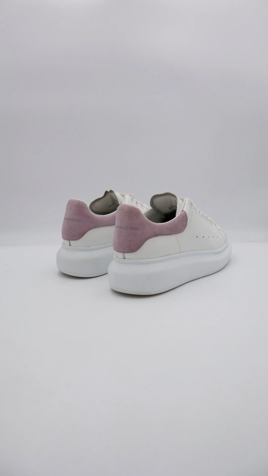 Mcqueen Pink Suede - Imagen 2