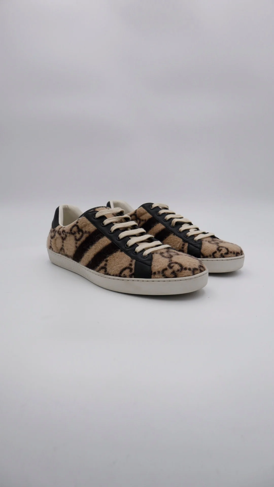 Gucci Ace Wool Monogram  2