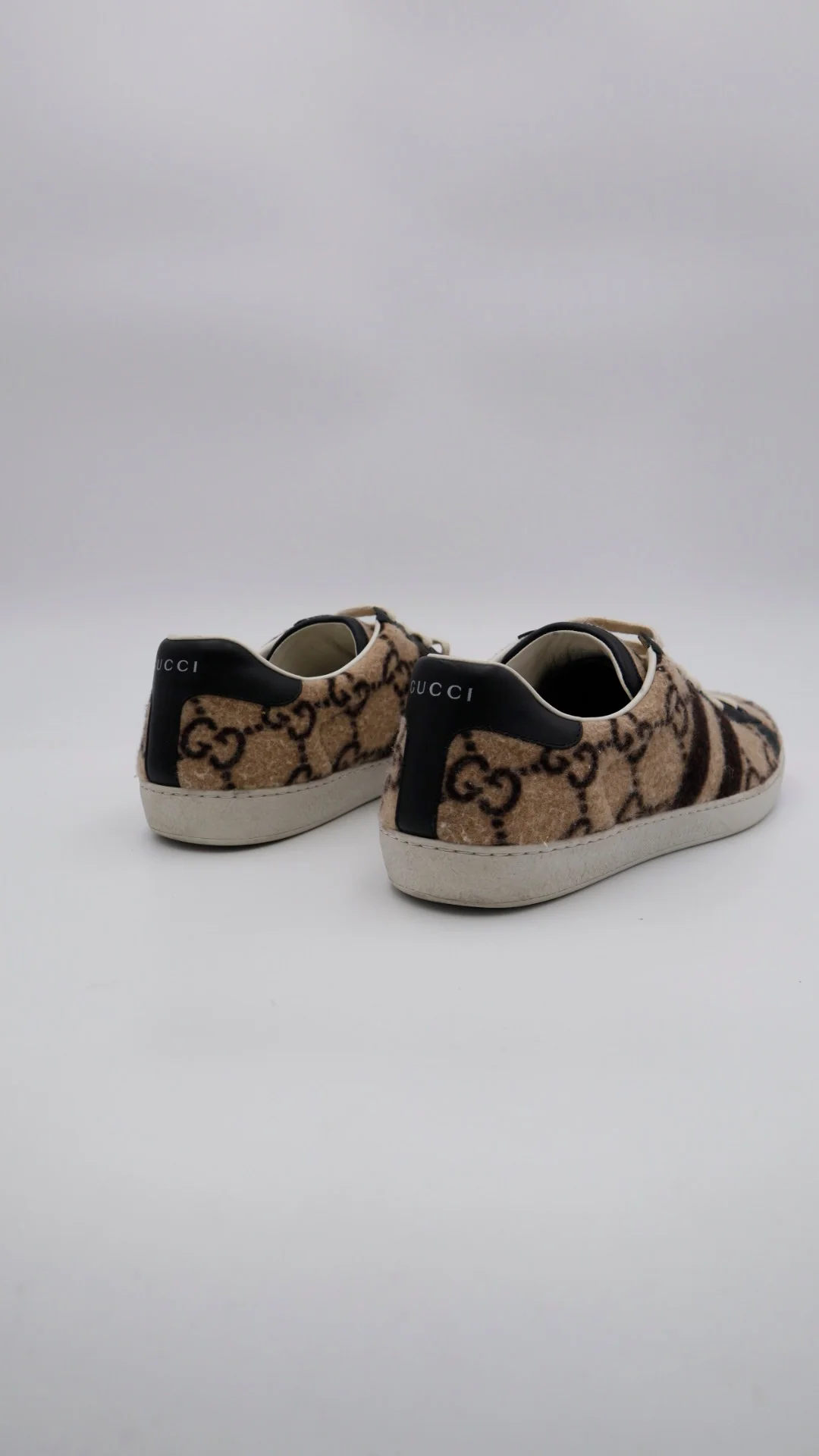 Gucci Ace Wool Monogram  4