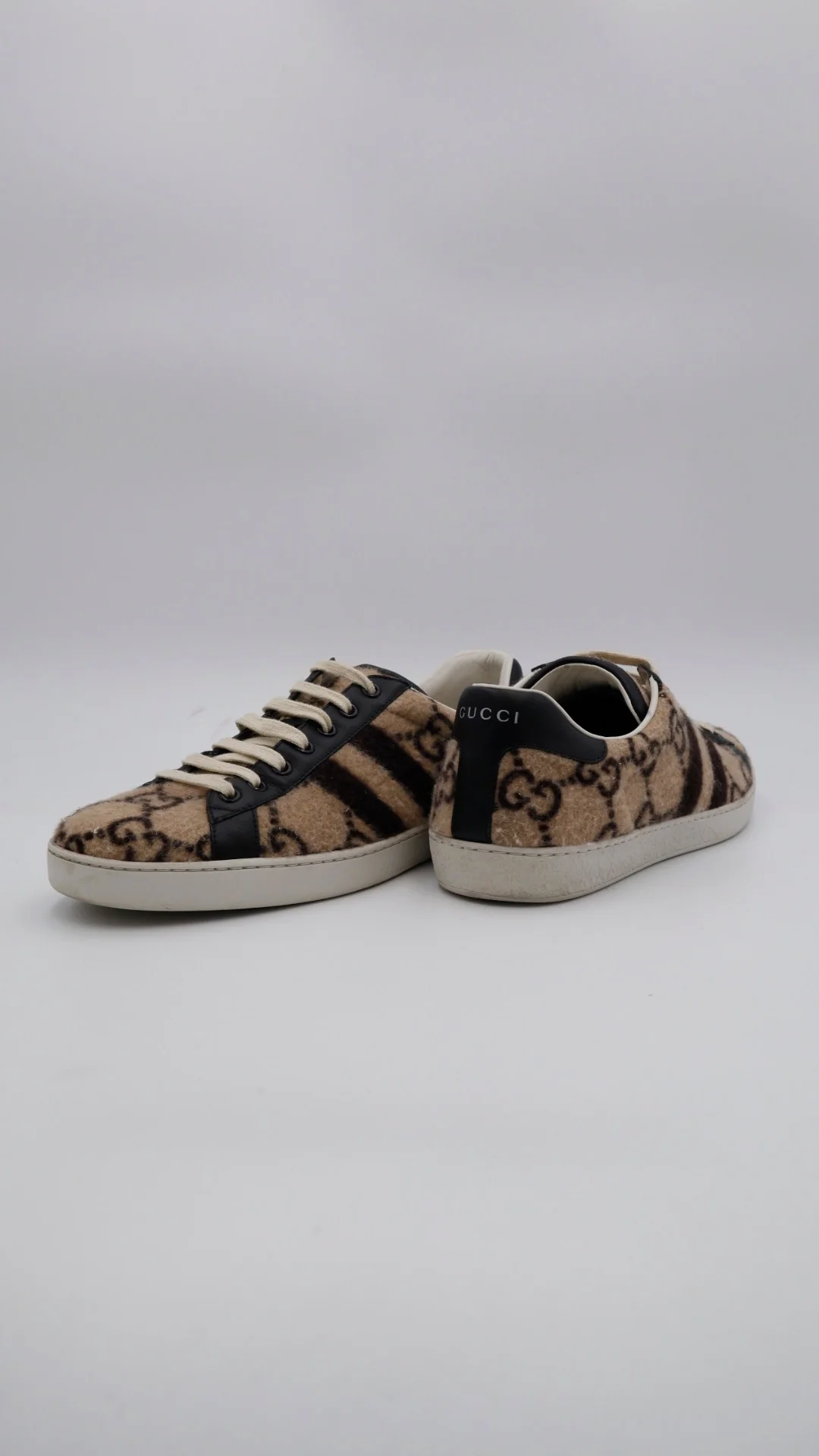 Gucci Ace Wool Monogram  5