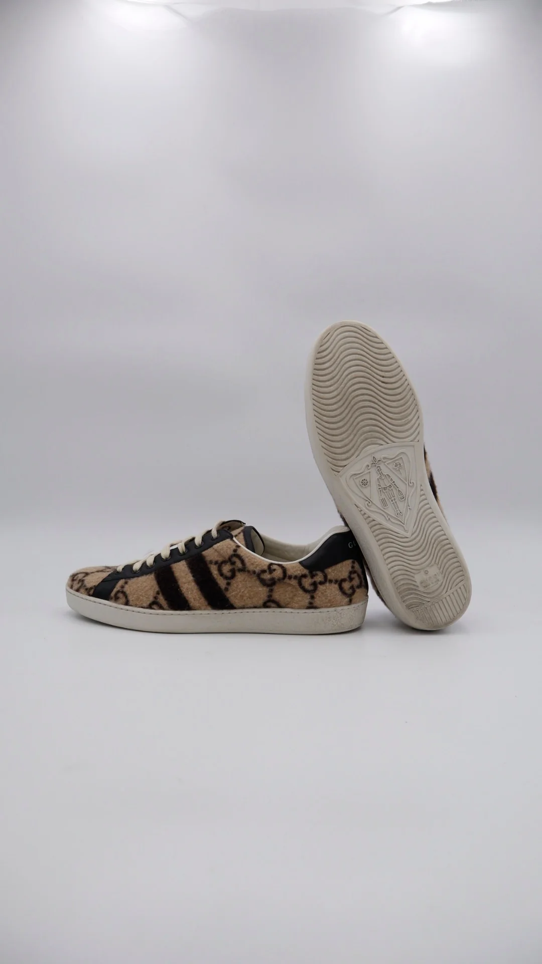 Gucci Ace Wool Monogram  6