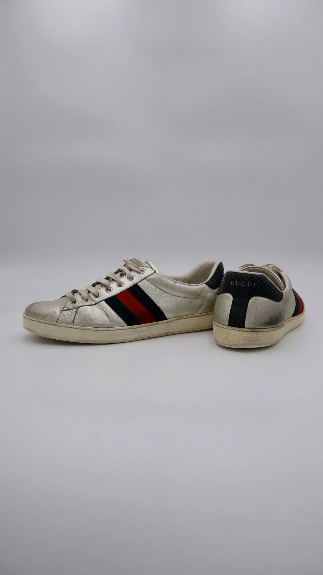 Gucci Ace Silver 3