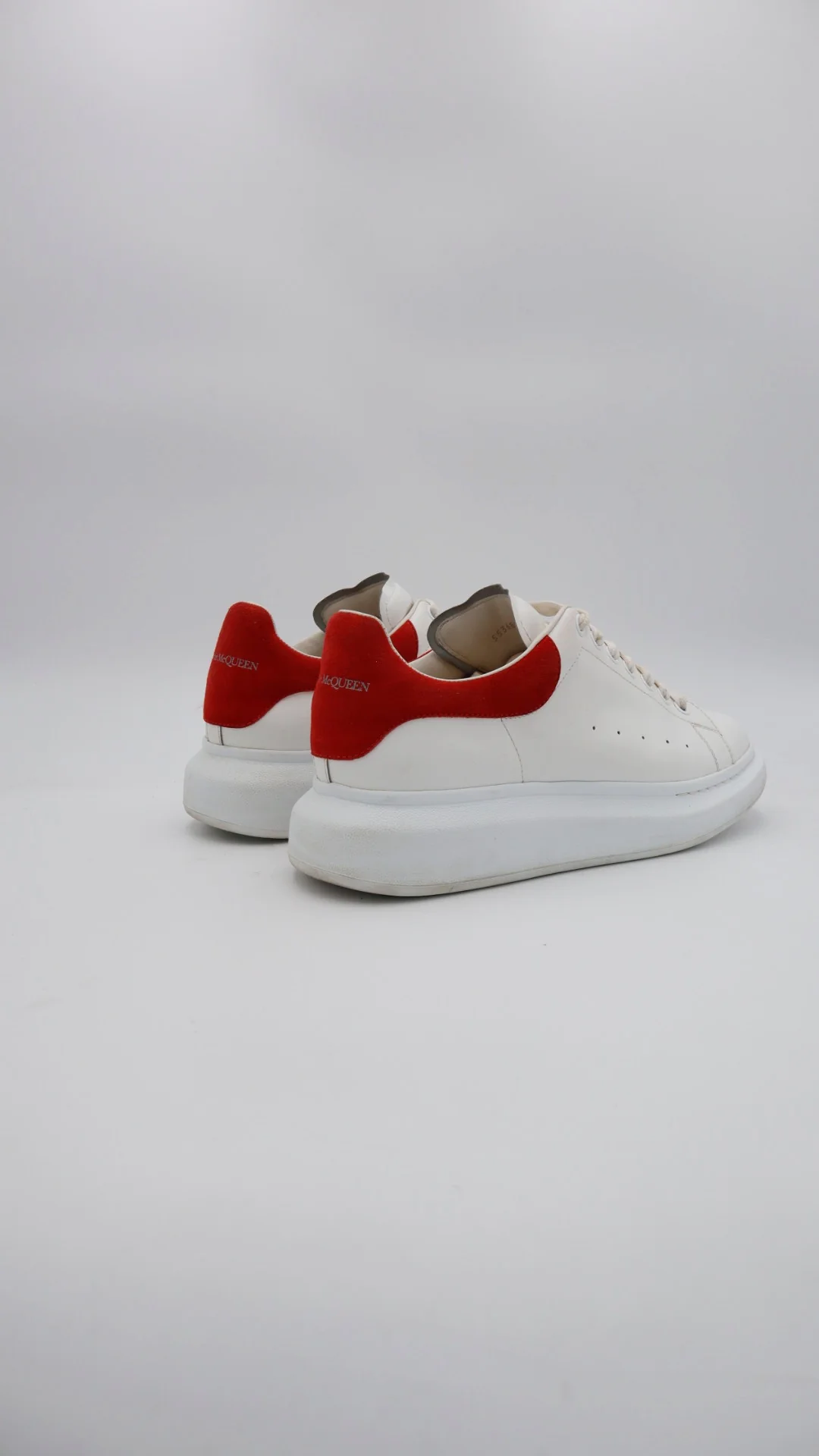 Mcqueen Red Suede 3