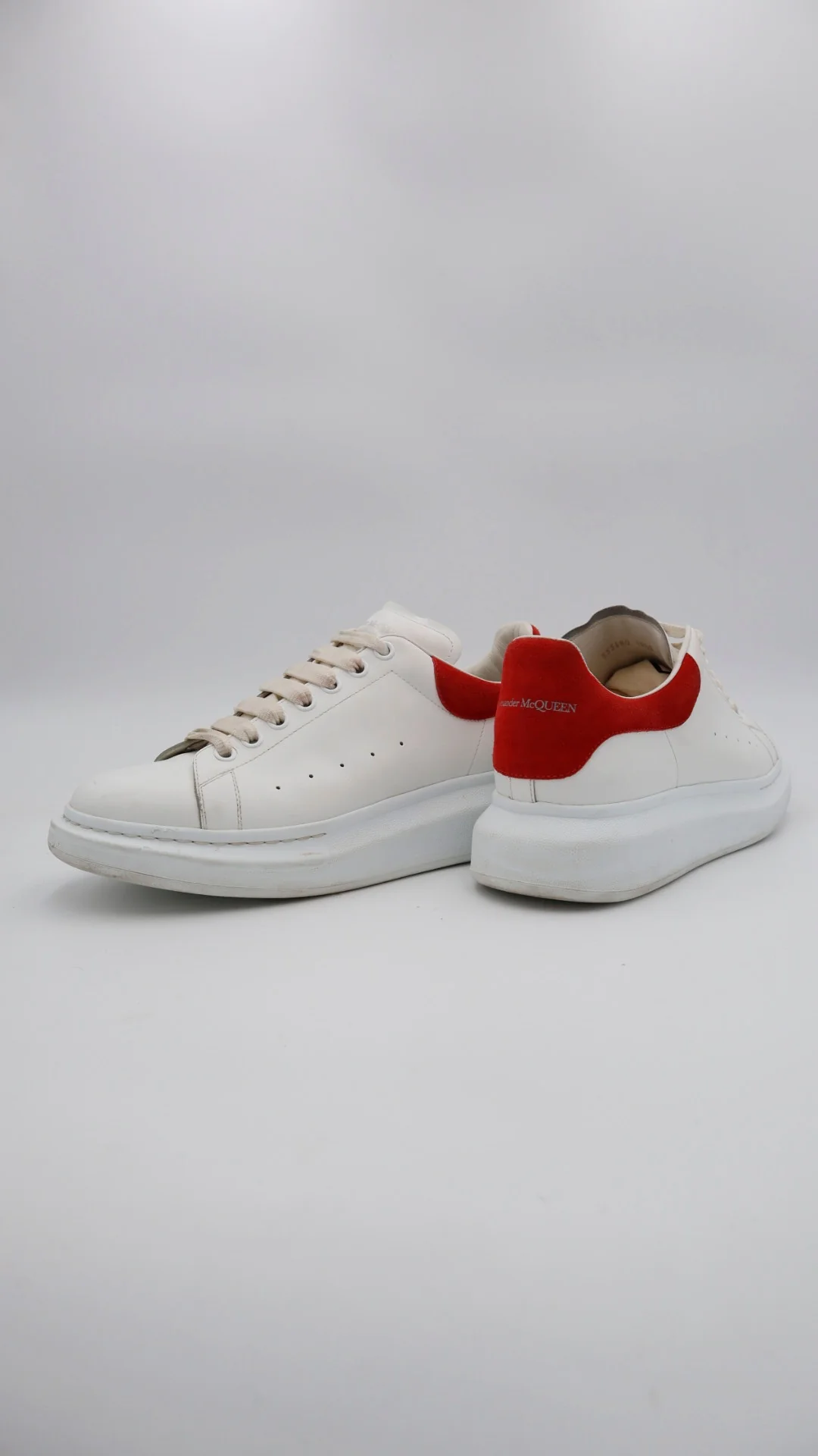 Mcqueen Red Suede 4