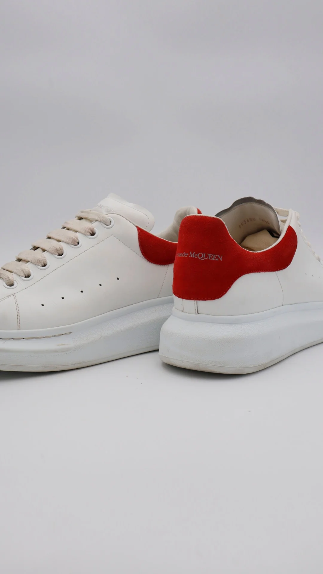 Mcqueen Red Suede 5