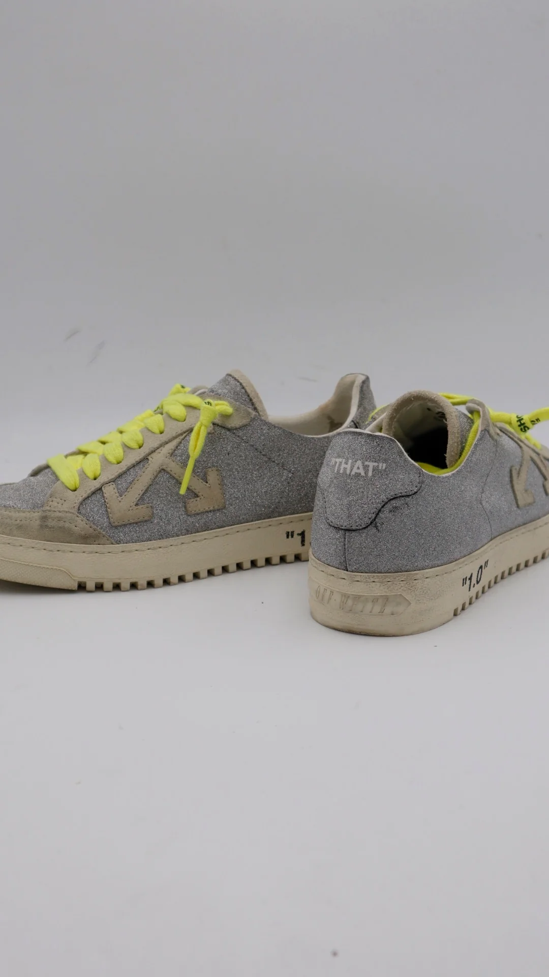 Off White Vulc Glitter  5