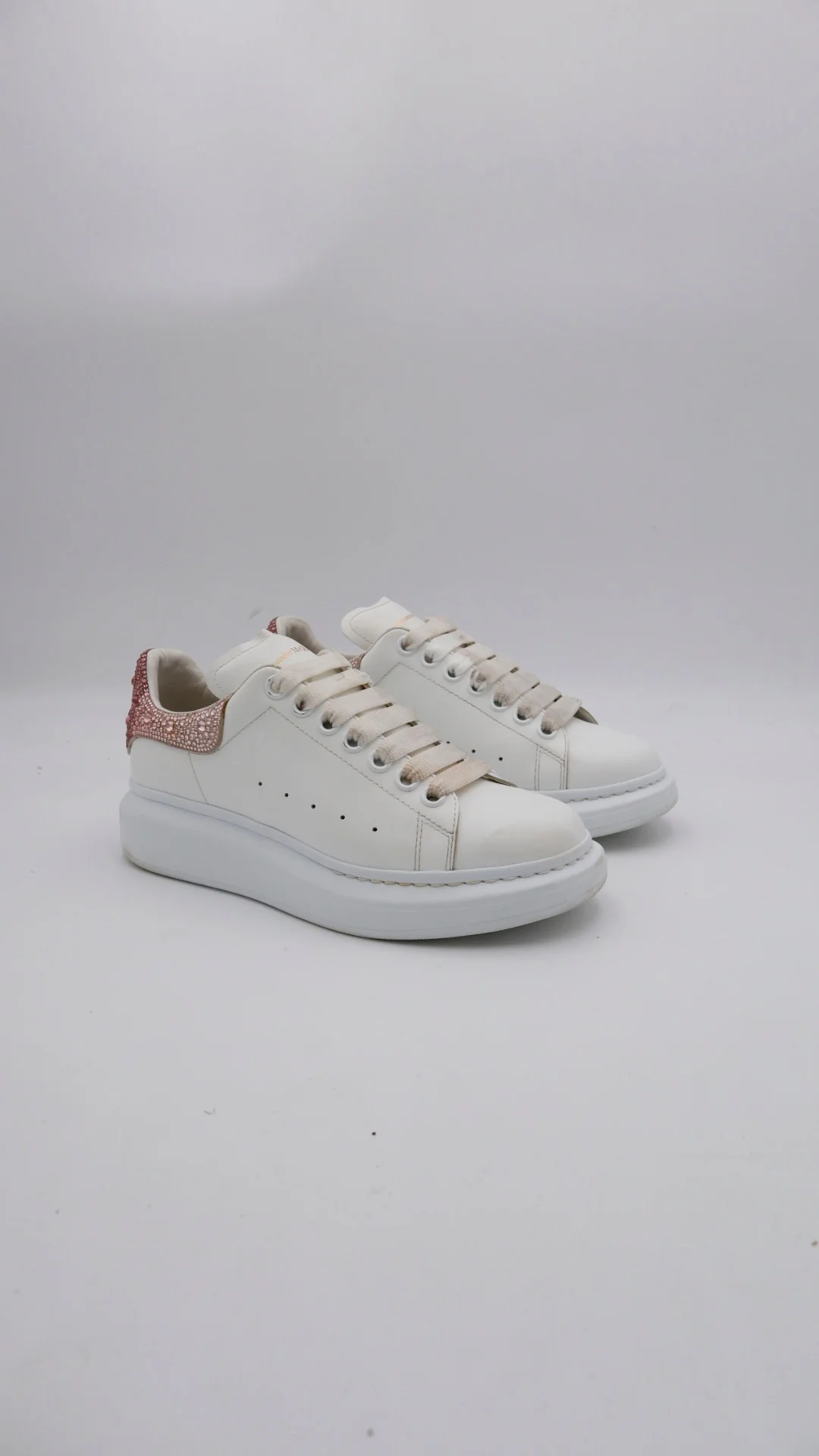 Mcqueen White Pink 2