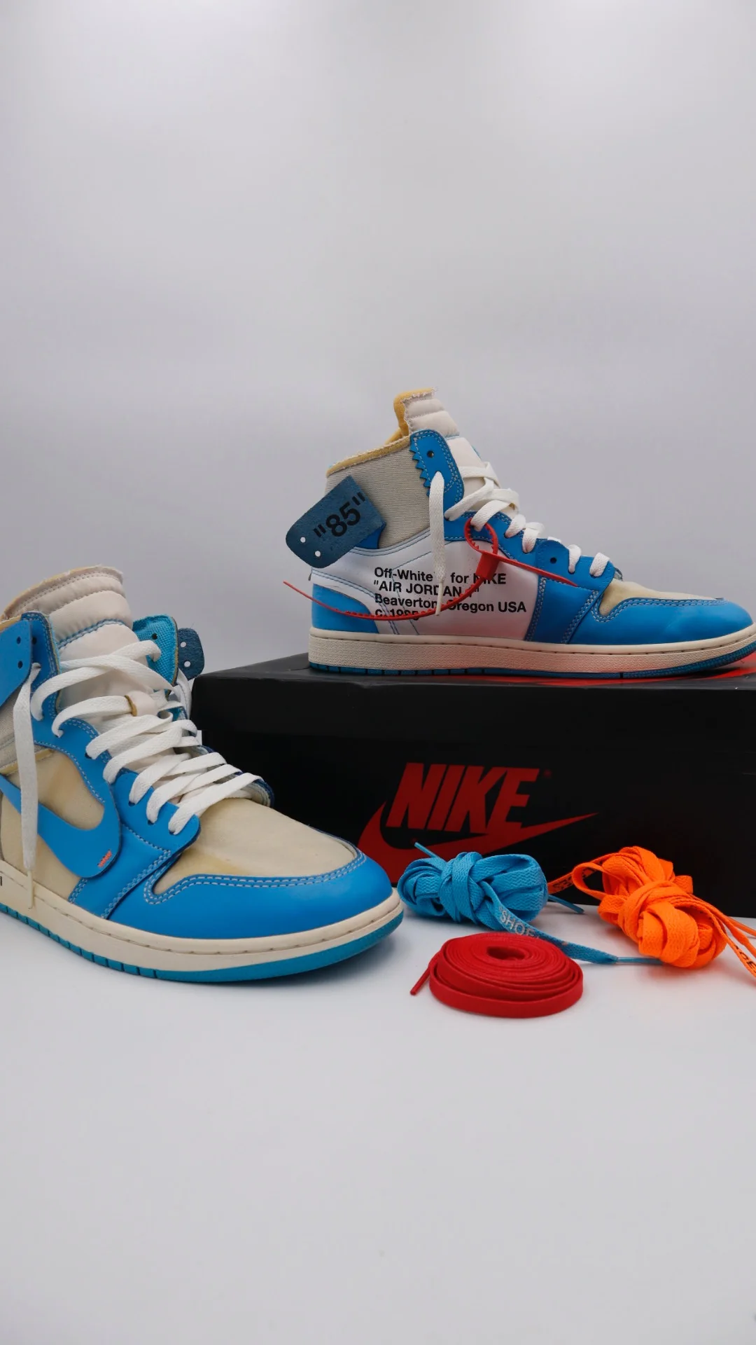 Jordan 1 High UNC Off White 3