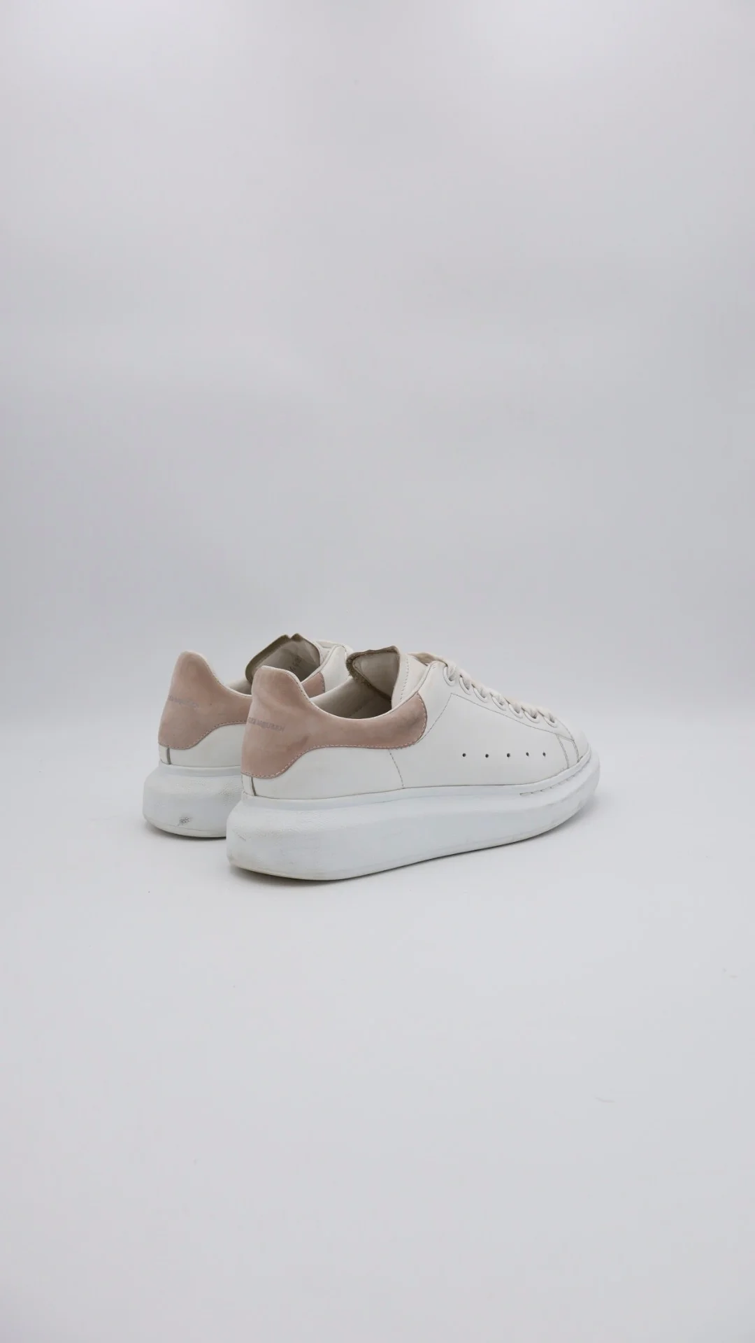 Mcqueen Pink Suede 3