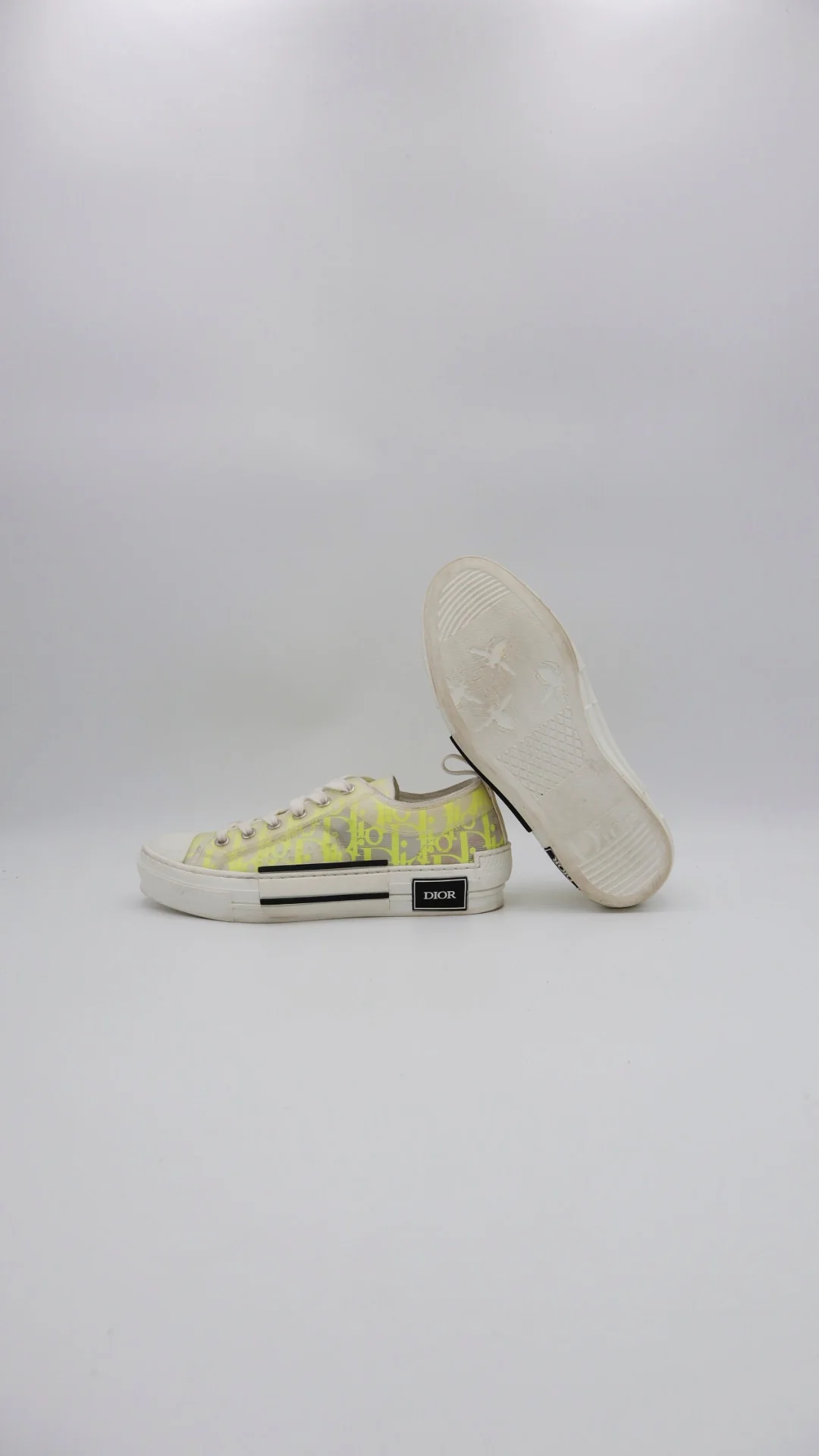 Dior B23 Low Yellow Oblique 5