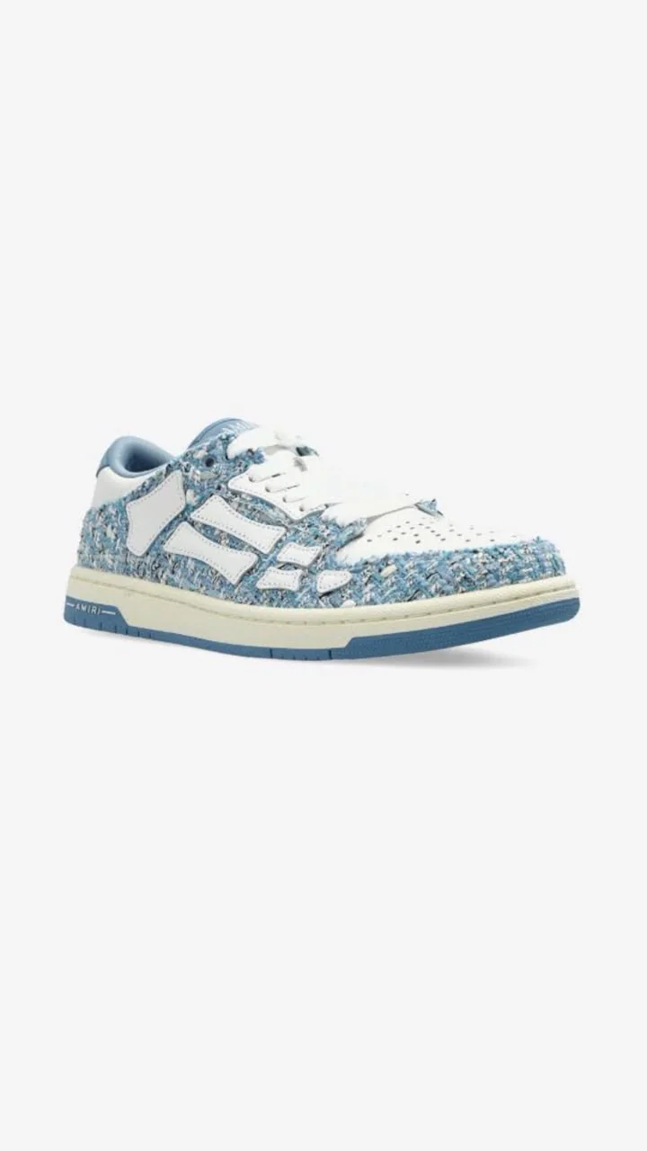 Amiri Skeleton Low Blue White 2